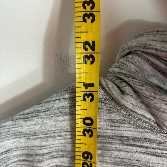 Eddie Bauer Gray Cowl Turtleneck Long Sleeve Outdoor Top Medium Women’s - Picture 6 of 7